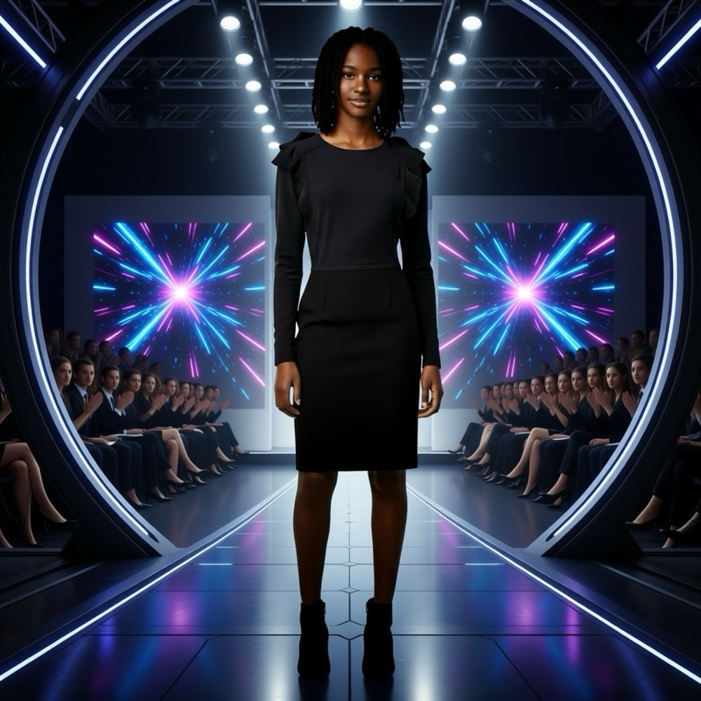 Fendi Black Midi Dress